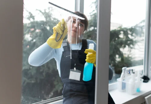 Nettoyage de vitres intérieures et extérieures à Guern